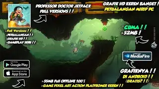 GAME OFFLINE PIXEL ART SERU TAPI SUSAH?! - PROFESSOR DOCTOR JETPACK ANDROID!! - CUMA 55 MB RINGAN!!