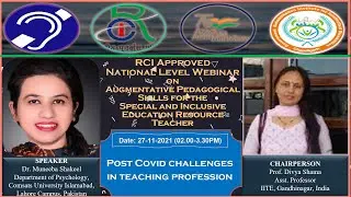 Post Covid Challenges in Teaching Profession ||Third dayAfternoon Session International Conference||