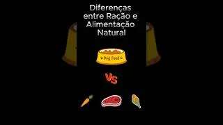 Ra&ccedil;&atilde;o ou Comida Natural? 🤔 O que dizem os VETERIN&Aacute;RIOS! 🐶🐱#pets #doglover #cat#cachorro #ra&ccedil;ao