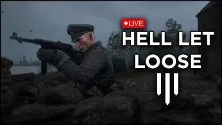 (🔴LIVE) Hell Let Loose Update 12 Gameplay! - Realistic World War 2 (WWII) FPS Shooter