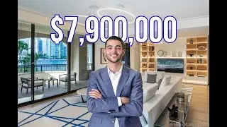 New $7.9 Million Condo in The RICHEST ZIP CODE IN AMERICA - Fisher Island | Palazzo Della Luna