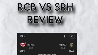 RCB ELIMINATED??| SRH BOWLING IS DEAD?| HIGHEST RUN IN A MATCH 🤯