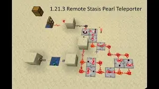 Simple Teleportation in Minecraft 1.21.3+ Wireless Stasis Pearl (Multiplayer only)