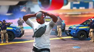 GTA V - VIDA DO CRIME - MEGA OPERAÇÃO DA POLICIA 🚔🚨 PARA PRENDER UM GERENTE DO CV 🥋✌️🚩 #21