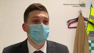 How Ben Mansfield helped behind the scenes to get our Vaccination Hub built