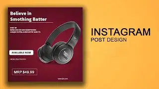 Instagram post banner design for online shop banner | Photoshop cc 2020