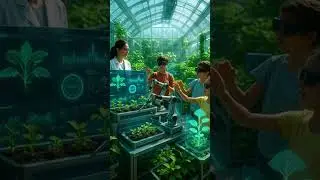 Innovation Garden 4K| Dolby Atmos #midjourney #aiart #future #artificialintelligence #animation