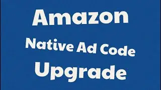 Amazon Native Ad Code Glitch