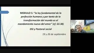 IACS M&oacute;dulo DOCTRINA SOCIAL DE LA IGLESIA 2do. Encuentro