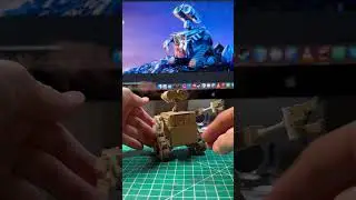 Cardboard Wall-e action model