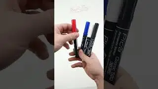 Permanent marking on almost all surfaces