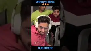 TSM NINJA VISIT TX BOOTCAMP | NINJA VS ULTRON FIGHT 😡😂 #scout #ultron #tx #bgmi #shorts