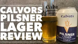 Calvors Pilsner Lager By Calvors Brewery | British Craft Beer Review