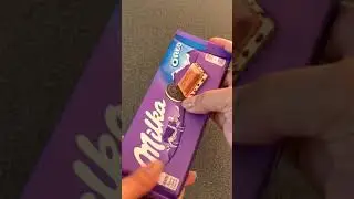 Oreo Milka Chocolate Opening | ASMR #satisfying #shorts