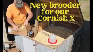 Transforming our Chickshaw into a brooder
