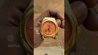 Hmt Gold automatic stellar watch.   #Hmt #luxurywatches #luxury #billionaire automaticwatch tamil
