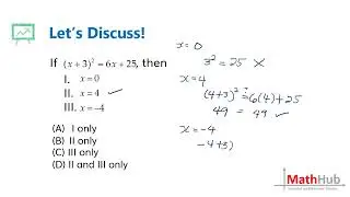 Linear and Quadratic Equations | UPCAT Review