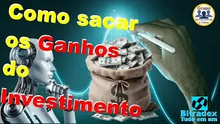 BitradeX - Como Fazer o Saque dos Ganhos