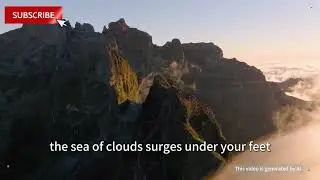 Huangshan Mountain A Ink Painting Scroll Carved by Heaven and Earth#scenery