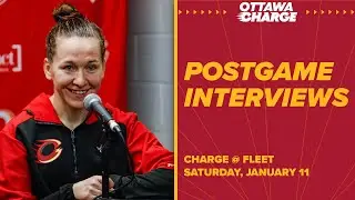 Jan. 11, 2025 | BOS at OTT | Ottawa Charge Post Game Press