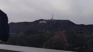 The iconic Hollywood logo