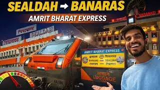22588 Banaras Sealdah Amrit Bharat Express Sleeper Class Full Journey *Rajdhani se bhi Tez*