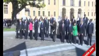 Turkey's Prime Minister Erdogan, the Turkish flag lifted from the ground! 'G20 Russia'