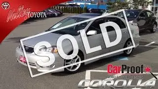 (SOLD) 2006 Toyota Corolla XRS #12998A For Sale At Valley Toyota Scion In Chilliwack B.C.