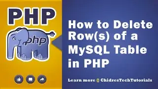 How to Delete Rows - PHP MySQLi Tutorial 07 🚀