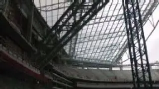 Roughly 248,000 square feet, or 60 percent, of the Minnesota Vikings' new stadium will be covered so