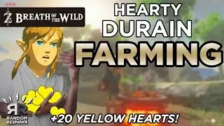 Zelda: Breath of the Wild &mdash; эффективное выращивание дурианов (легко +20 жёлтых сердец!)