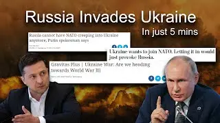 why russia invades ukraine in hindi  (complete timeline)