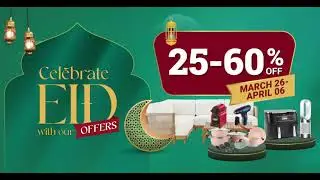 Limited-Time Eid Deals &ndash; Shop Home, Outdoor, and Appliances at 30-60% Off