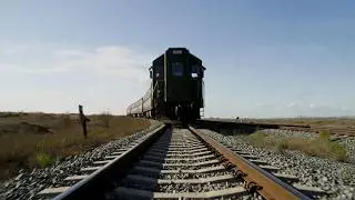 CSX Train From The Tracks Camera Underneath