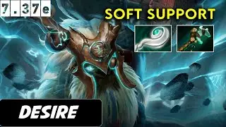 Desire Earthshaker Soft Support - Dota 2 Patch 7.37c Pro Pub Gameplay