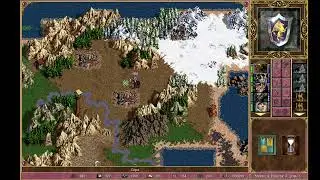 HOMM 3 Funny moment (карта Geopolitics by Shadowman) 200% skill