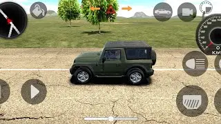Modify Mahindra Thar car ( gadi wala game ) Thar car game 