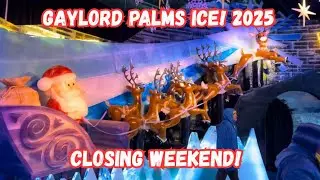 Закрытие ледового сезона 2025 года в отеле Gaylord Palms Orlando | Рудольф, красноносый олень | W...