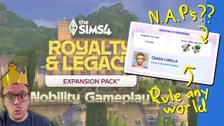 A new career and Neighborhood Action Plans in The Sims 4: Royalty & Legacy Nobility Trailer? ⚔️🏰