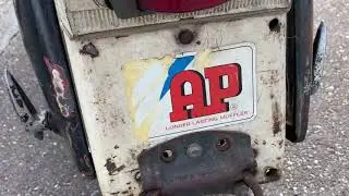 LAMBRETTA tv175, Old Scooter, Barn Find Out