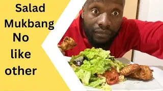 ASMR Mukbang! Creamy Salad Mukbang, No Knife, No Fork Needed
