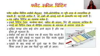 Printing & Dyeing II textile printing