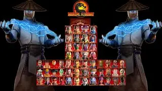 Mortal Kombat 9 - RAIDEN ONSLAUGHT MOD - NEW Expert Arcade Ladder Gameplay