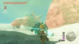 Zelda TOTK: Legendary giant sword of gerudo highlands!!