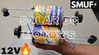 UNBOXING SOLAR BASED DC 12V MOTOR'S || ORDERED FROM SMUF WEBSITE (GENUINE) || NICE PRODUCT QUALITY🔥