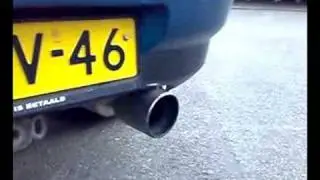 Mazda exhaust riess