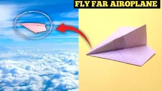 How to Make Paper Airplane at Home Easy