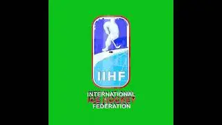 International Ice Hockey Federation - LOGO Green Screen /dt.fksa