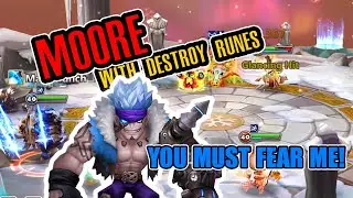 [Summoners War] Moore became destroyer - The Water Striker Threaten The Enemies!!!