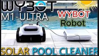 Wybot Cordless Robotic Pool Cleaner, Automatic Pool cleaner with Solar Power